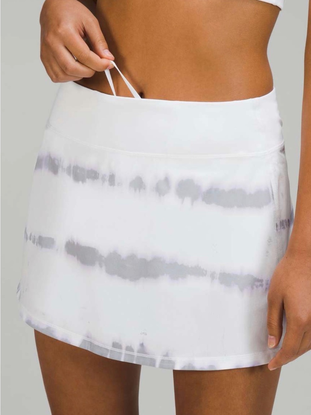 NEW Lululemon sz 8 Pace Rival skirt Transverse Lilac athleisure loungewear